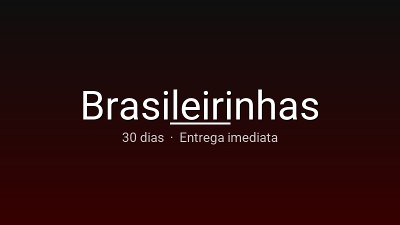 Brasileirinhas